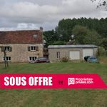 NECY (61160) Maison en pierres proche de l'A88, 130 m2 environ, 4 chambres, 1 bureau, PRIX 135 990 , honoraires 4,61% à la charge de l'acquéreur soit 130 000 hors honoraires