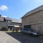 CORREZE Near BUGEAT. 3 bedroom stone house with attached barn, a separate barn and land of 2877m2.