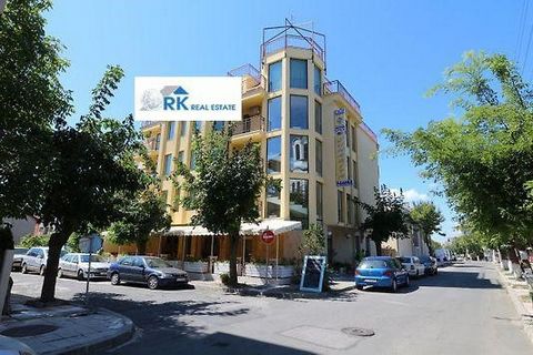 Family hotel is located on the central street of Primorsko. The area is very quiet and peaceful. The building was designed and built for a hotel. Put into operation in 2002. Renovated roof 2015, Has Act 16, Permission for use, Categorization of the h...