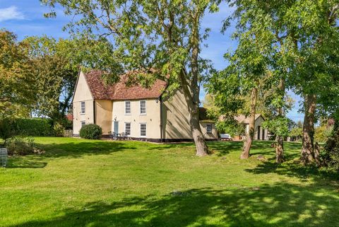 This delightful 4-bedroom Jacobean Farmhouse is a true gem, tastefully renovated by its current owners, offering a perfect blend of period charm and modern comfort. Set within approximately 1.5 acres of lush greenery; established trees border the lar...
