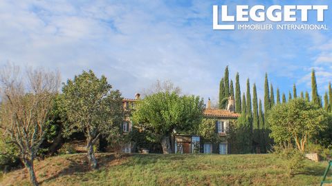 A24971GWI83 - Gorgeous stone farmhouse full of charm and character in superb and quiet location with spectacular views. 1.6 hectares of land and bassin style pool. The property has flexible accommodation of spacious living room, sitting room / librar...