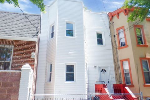 Newly renovated. Amazing opportunity. This East New York Duplex features 2 bedrooms, 1 full bathroom, and Living room/Kitchen on the 1st Floor, and 2nd Floor Apt has 3 Bedrooms, 1 full bathroom, and Living room/Kitchen. Has full basement, back yard, ...