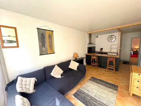 Exclusively, we offer you this beautiful freshly renovated apartment, on one level, located in the historic center of Avallon.   Entrance to living room/fully equipped kitchen (18.2 m2) with pantry, hallway leading to a toilet and the large bedroom (...