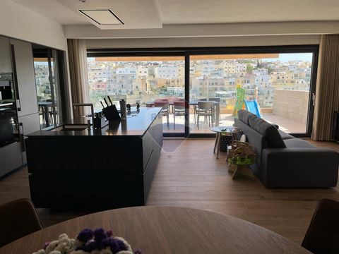 Swieqi Highly finished and fully furnished penthouse with fantastic unobstructed valley views in this sought after location of SWIEQI minutes away from St.Julians. The layout affords a stunning open plan kitchen living dining area leading unto a fift...