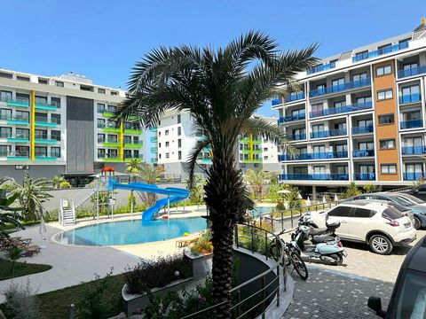 With its 100 m² spacious area, modern design and its facilities, this apartment promises a peaceful life in the heart of Alanya, opening the doors of your dream home. The apartment has 2 bedrooms and one living room. It has 2 bathrooms. Living in thi...