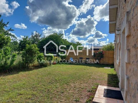 Située à Lamarque (33460), cette maison bénéficie d'un environnement calme et familial, à proximité d'écoles, d'un pôle médical, ainsi que des transports en commun tels que des bus et des trains. Les habitants peuvent également profiter de la fibre o...