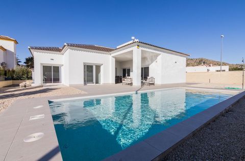 NEW BUILD VILLAS IN PINOSO~~New Build Modern detached villas that can be built on rustic or urban plots we have a wide range available in the Pinoso area:~~- 3 bedrooms, 2 bathrooms, guest toilet~- Private pool~- Complete air conditioning installatio...