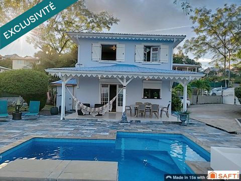 Maison à Trinité : vue mer imprenable et piscine
