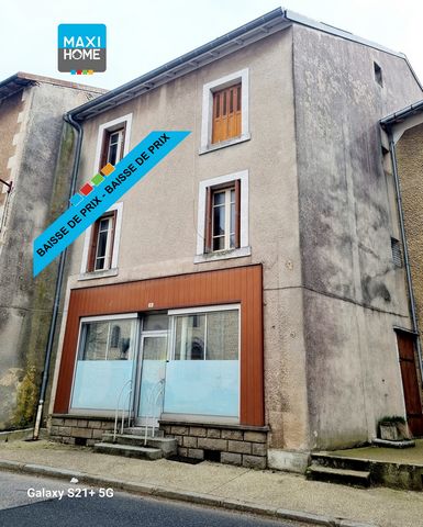 Maison de village 250m&#178; &#224; r&#233;nover avec garage