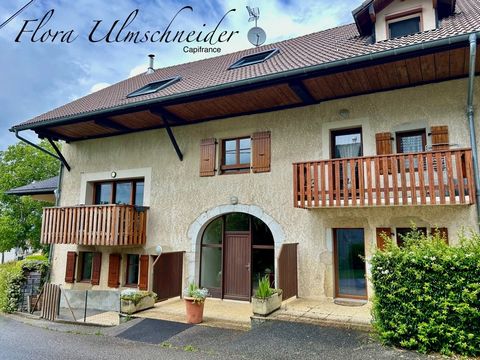 À vendre appartement T4 de 70 m² Carrez, parking et espaces verts communs, avec vue dégagée à Choisy (74330) à 10mns de la Balme de Sillingy, aux portes de Genève (35 mn) et d'Annecy (25 mn)