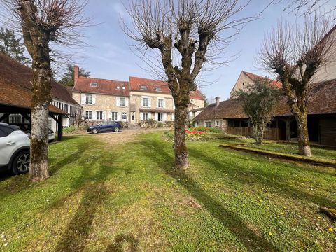 Dpt Aisne (02), BAULNE EN BRIE à vendre superbe propriété de 380 m2 habitables sur un terrain de 15 ha avec étang de 3 ha