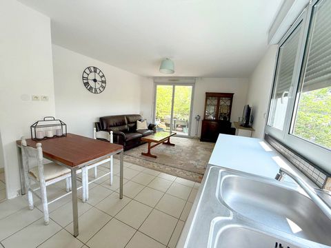 Appartement à vendre 3 pièces TOULOUSE (31), balcon et parking en sous sol sécurisé