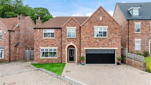Situated in one of North Leeds' most desirable suburbs, this stunning five-bedroom detached home offers an ideal blend of modern family living and timeless charm. Set in the heart of Adel, the property boasts spacious and flexible accommodation, begi...