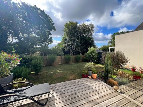 Rare, Saint André des Eaux centre, maison moderne de 93m²(78,36m² loi Carrez), 3 chambres, terrain 201m², excellent DPE en B.