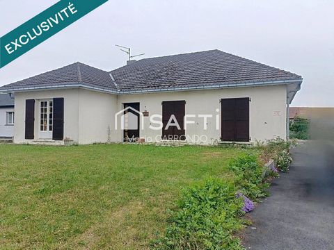 PLAIN PIED INDIVIDUEL DE 3 CHAMBRES AVEC GARAGE ET ATELIER