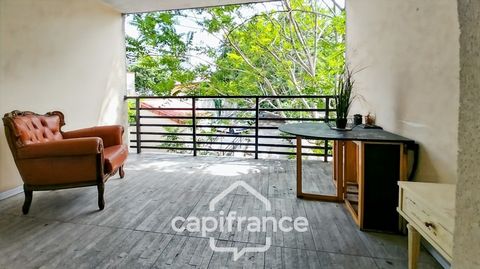Bagnolet limite Montreuil-A vendre studio avec terrasse de 8 m2-2ème étage avec ascenseur-calme-5 mn à pied métro L3