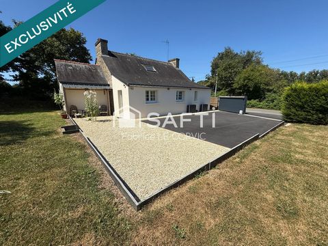 CHARMANTE MAISON DE 80 M2 SUR TERRAIN DE 1526 M2 A GUENIN