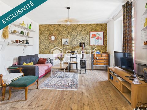 Maison de 58m², 2 chambres, sur un terrain de 567m², proche bourg