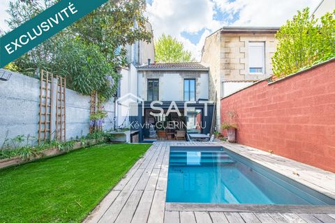 Maison T4, jardin, piscine et dépendance.