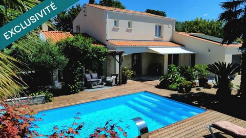 MAISON FAMILIALE 160M2 - 4 CHAMBRES ET BUREAU - TERRAIN 1000M2 - PISCINE