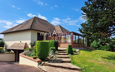 ORBEC : MAISON 140m² utiles, 4 chambres, véranda, sous-sol, garage