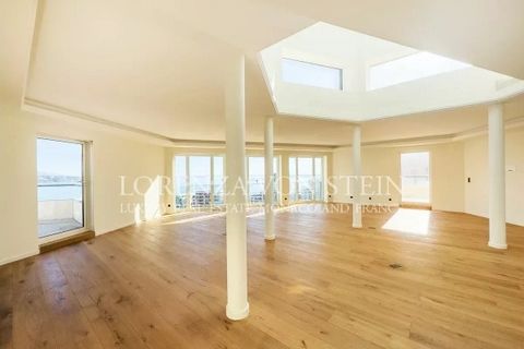 Het gebouw, met een 24-uursconciërgeservice, is ideaal gelegen in het hart van Carré D'Or, dicht bij Place du Casino en het prestigieuze Hôtel Métropole. Dit luxe triplex penthouse, met zijn 6 slaapkamers en 6 badkamers, vertegenwoordigt een van de g...