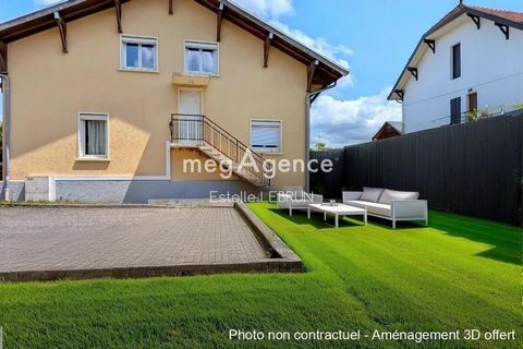 Appartement 3 pièces 85m² jardin cave et parking