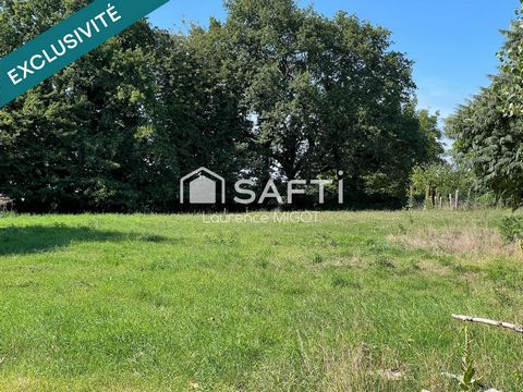 Terrain 4 693 m² viabilisé, vue campagne
