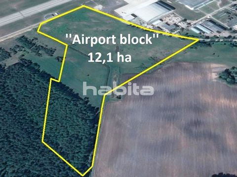 The property is adjacent to the Riga International Airport – the largest air traffic centre in the Baltics.Land plot is located in the area with developed infrastructure - near the property there are located several office buildings, logistic complex...
