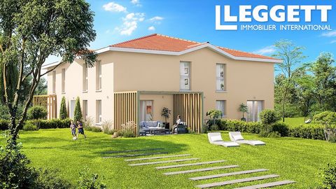 A10539 - To make your life more pleasant, your duplex-jardin at Les Carrés Tolosan is designed entirely for your comfort! Generous volumes and natural light enhance the ground floor, thanks to an open space living room integrating the kitchen area an...
