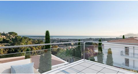 Cannes 5 pièces Villa sur le toit Luxe avec vue mer a vendre pr
