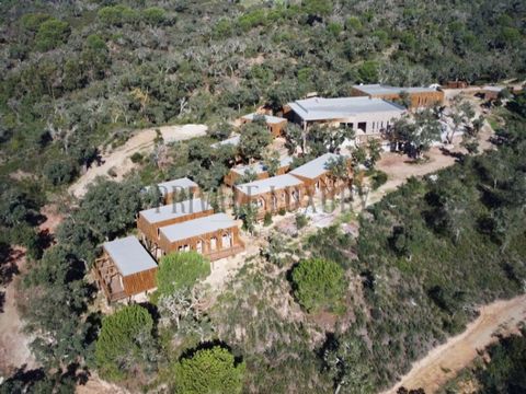 This project aims to build a RURAL HOTEL in the middle of the cork oak forest, promoting a logic of tourism in the rural area, of contact and enjoyment of nature. This is intended to be rated 4 stars, with the following spaces: - Reception area for c...