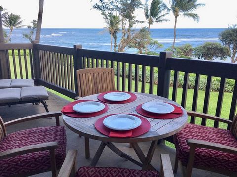 STUNNING FULLY REMODELED and beautifully furnished 2 BED 2 BA CONDO IN Kaha Lani Oceanfront Resort--Kauai's best kept secret! Located on a natural sandy beach, 4.6 miles from the airport. walking distance to Children's Kamalani playground with walled...