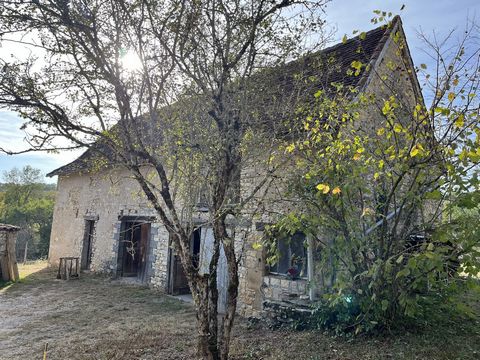 At the gates of Figeac, in a calm and peaceful environment, on flat land of approximately 1100m², this magnificent barn offers renovation potential of almost 130m² spread over two levels. With its very high ceilings, its concrete floor on the ground ...