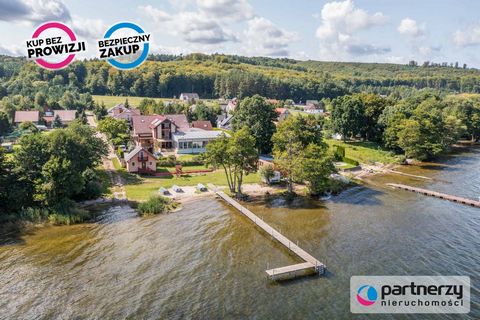THE PROPERTY IS LOCATED IN NADOL NEAR DĘBKI VILLA, GUESTHOUSE, GUEST ROOMS WITH SWIMMING POOL AND SAUNA, WINTER GARDEN LOCATED ON A LARGE BEAUTIFULLY LANDSCAPED PLOT IN THE FIRST LINE OF DEVELOPMENT FROM LAKE ŻARNOWIECKIE WITH ITS OWN PIER. L O K A L...