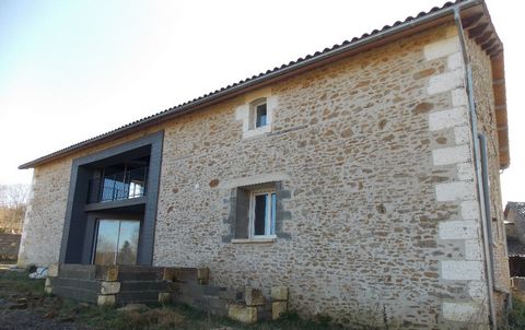 Impressive, stylish, new 4 bedroomed barn conversion with a second large barn and attached land, set in a rural hamlet with stunning views over the countryside. Located on the borders of the Haute Vienne, Charante and Dordogne the property is within ...