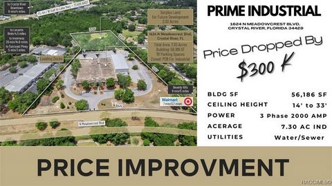 Presenting a two-story, 56,186 sq.ft. industrial facility situated in Tampa's Metropolitan Statistical Area. Built in 1984, this structure features predominantly concrete block and red iron steel construction. The building consists of a 45,326 sq.ft....