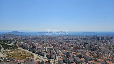 Schlüsselfertige Wohnungen mit Meerblick in einem gesicherten Komplex in Istanbul Maltepe Die Wohnungen mit Blick auf das Meer und die Insel befinden sich im Stadtteil Maltepe auf der anatolischen Seite. Maltepe ist ein Stadtteil mit vielen Verkehrsm...