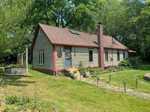 Charming renovated 1929 farmhouse located on an acre of unadulterated, chemical-free land with stunning views across the semi-rural road of an historic 200+ acre horse farm. The sunsets are amazing! There's a horse-riding stable right up the street &...