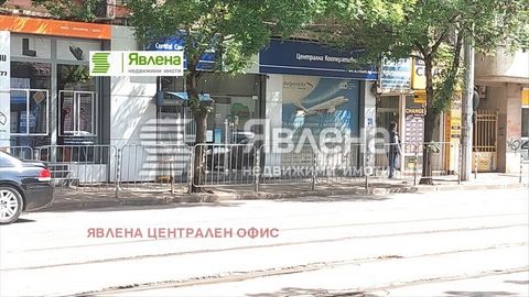 'Yavlena' offers for sale a store with the status of a bank office on Blvd. 'Madrid' to ul. 'Cherkovna' and blvd. 'Sitnyakovo' with a built-up area of 150 sq.m. Distribution: on the ground level a large open room, study, bathroom. Basement: small sto...