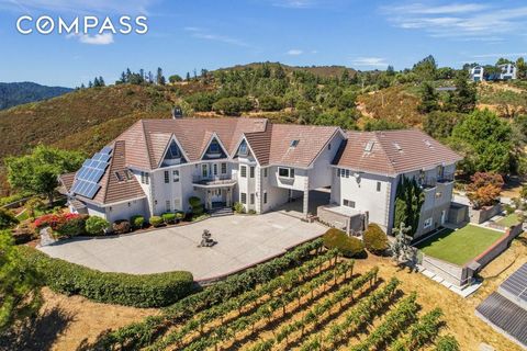 Situated in the coveted Montevina neighborhood of the Los Gatos mountains is Halls Manor. This stately, gated, equestrian and vintner estate offers a unique blend of elegance w/numerous onsite amenities, presenting an unparalleled lifestyle opportuni...