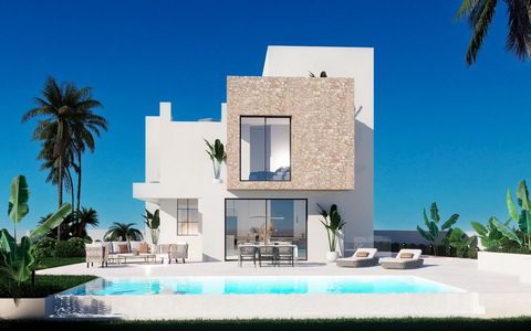 NEW BUILD VILLAS IN FINESTRAT~~New build villas located in Balcon de Finestrat.~~New construction of 15 fully independent luxury villas in a unique setting close to the best beaches of the Mediterranean and all amenities.~~Villas built on 2 floors, p...