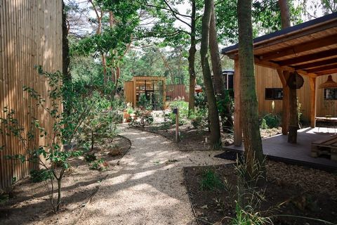 Dit moderne vakantiehuis ligt op het ruim opgezette vakantiepark Resort De Zanding, omringd door natuurgebieden, waaronder het Nationale Park De Hoge Veluwe, op 19 km. ten noordwesten van de gezellige stad Arnhem. Het kleinschalige centrum van Otterl...
