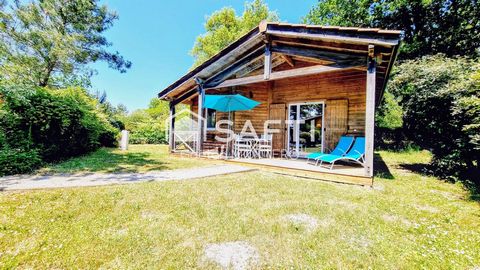 À VENDRE – CHALET DE STANDING À PARENTIS-EN-BORN – INVESTISSEMENT LOCATIF RENTABLE – RENTABILITÉ JUSQU’À 16 000 €/AN