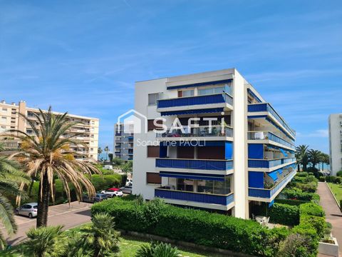 Détente et proximité bord de mer, secteur très apprécié à Cagnes sur Mer