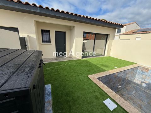 Villa neuve plain-pied,100 M2, 3 chambres, piscine