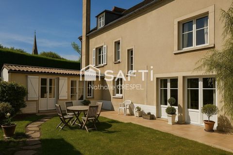 Maison de caractère 245m2 habitables avec 9 pièces dont 6 chambres sur terrain arboré de 1000m2