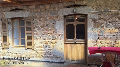 Dpt Puy de Dôme (63), à vendre TOURS SUR MEYMONT maison avec local commercial à rénover terrain de 906m²
