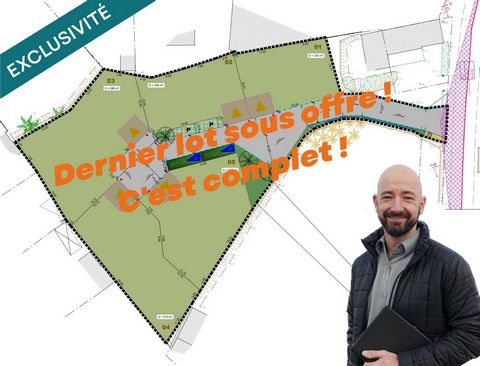 Terrain construcible à moins de 500m de la plage