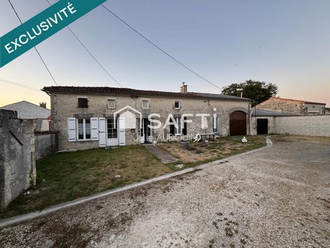 Maison en Pierre de 133 m², terrain clos, joli potentiel !